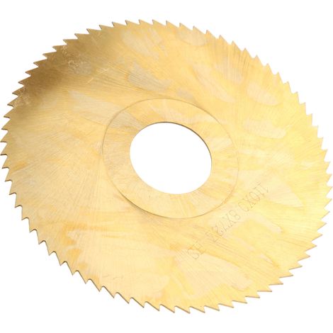 Disque de scie circulaire 110mm 72 dents HSS acier rapide, lame de coupe carbure, meule 27mm, découpe bois et métal (1/5)
