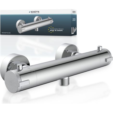 Mitigeur de douche thermostatique Schütte LONDON chromé (1/5)