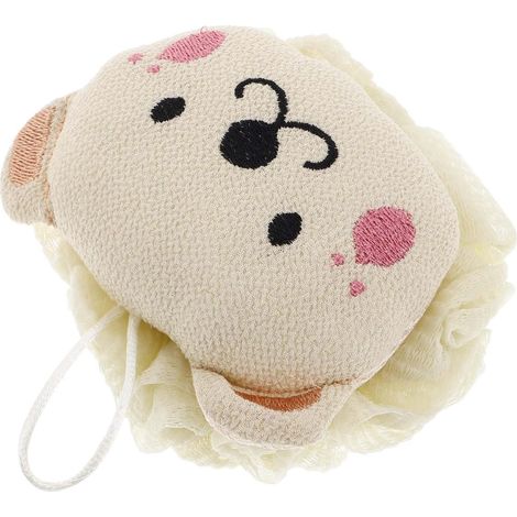 Éponge de Bain Exfoliante Motif Lion pour Douche et Corps Lavette Douce Accessoire de Bain Ludique (1/5)