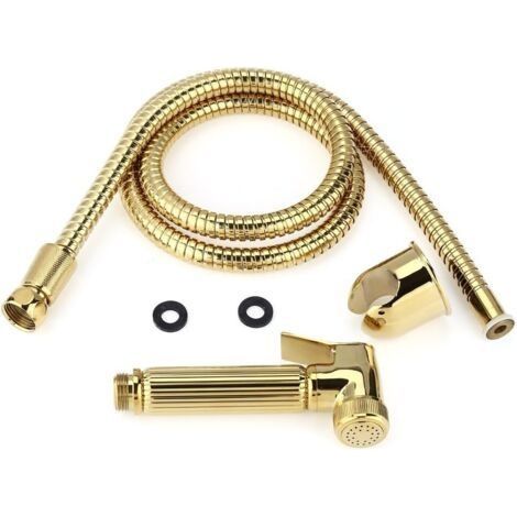 Kit Hygiène WC/Toilette Douchette Bidet Portable Murale Spray/Tête de Pulvérisation/Douchette à Main Shattaf Ensemble pour Les Soins Personnels Hygiène Potty Toilette Ordengyank (1/2)