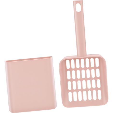 Pelle à Litière pour Chat avec Support De Nettoyage pour Litière pour Animaux De Compagnie (1/4)