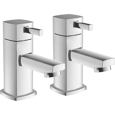 Signature Oscar Basin Taps Pair - Chrome (1/2)
