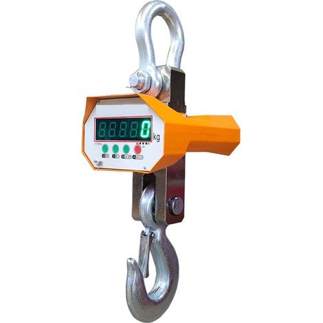 Échelle de grue 1T 3T 5T 10T balance électronique suspendue crochet grue industrielle sans fil balance LED capteur de haute précision télécommande Balance suspendue numérique à usage intensif ( Colo (1/5)