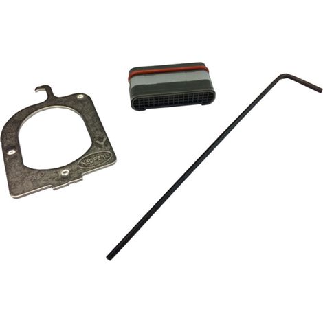 Ricambio kit sostituzione aeratore rettangolare Noox Zazzeri 3700-0300-A00-0000 (1/2)