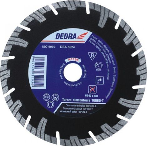 Dedra Disco diamantato 300 mm argento