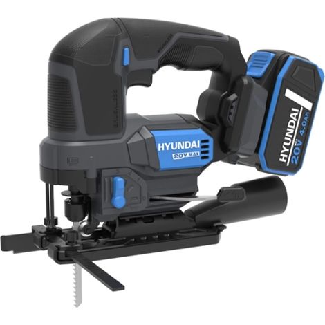 SEGHETTO ALTERNATIVO A BATTERIA TAGLIO 120mm LEGNO 10mm ACCIAIO JS20X-26 HYUNDAI (1/3)
