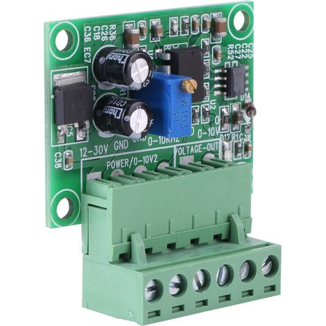 Convertisseur Fréquence-Tension 0-10kHz vers 0-10V Module F/V Numérique-Analogique (1/5)