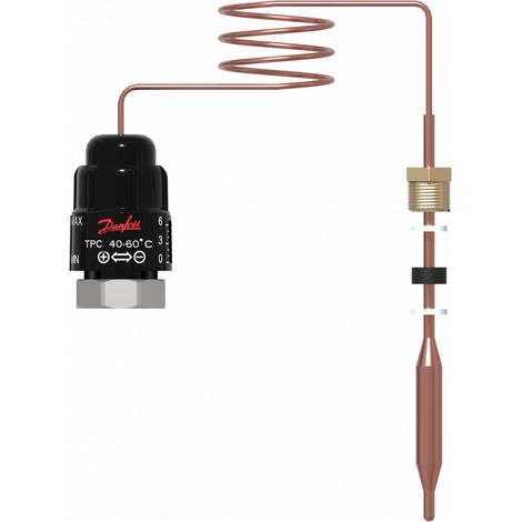 Danfoss PWH-Thermostat für TPC-M-Regler, 003L3962 (1/3)