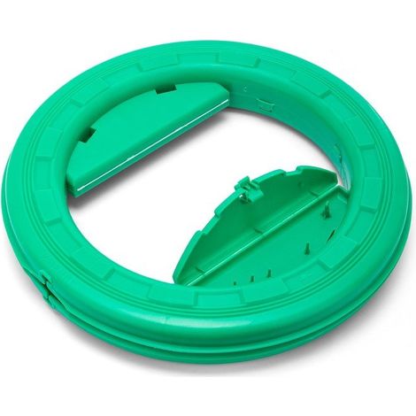 Contenitore porta sonda Ø320mm, per sonde tiracavi da 5 a 30 metri, in plastica, verde - Velamp ASP01 (1/3)