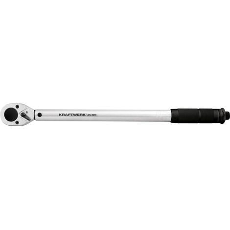 Kraftwerk – Clé dynamométrique 1/2' 42-210 Nm – Boîtier en acier trempé – Précision certifiée +/- 4% – Poignée ergonomique pour confort (1/3)