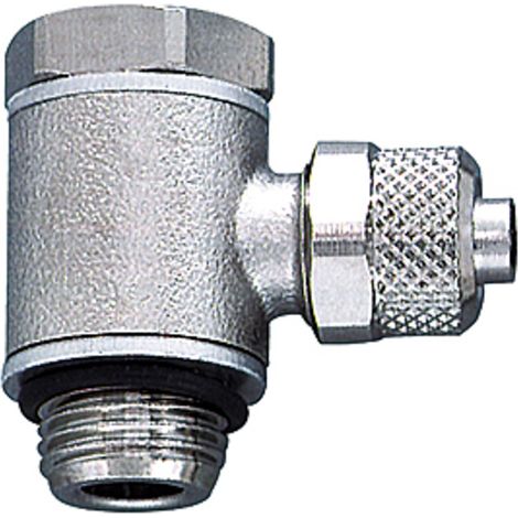 Riegler Winkel-Schwenkverschraubung, O-Ring, G 1/8 a., für Schlauch 6/4 (1/3)