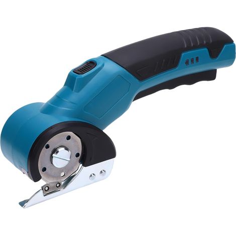 Hocheffiziente, wiederaufladbare elektrische Schere, präzise, tragbar, leicht, mit ABS-Sicherheitsverriegelung, für Heimnäharbeiten, Leder und Stoff (L) (1/4)