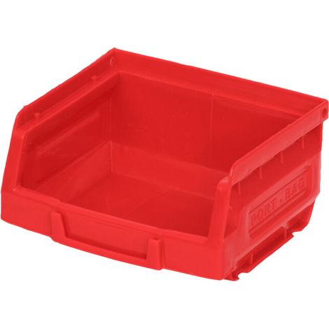 Bac de rangement STIER rouge 100x165x82 mm (1/5)