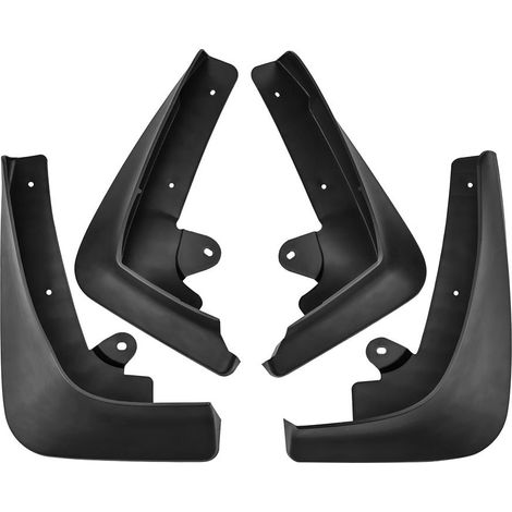 Protective mud flaps for Tesla Model X vehicles 2016-2022, size 16-22.--DTEKGAZ