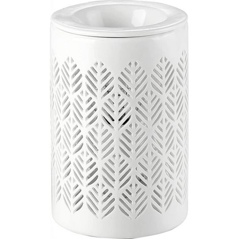 Diffuseur par châleur douce Calorya en porcelaine N° 9 - Blanc - H 15 cm - Livraison gratuite (1/5)