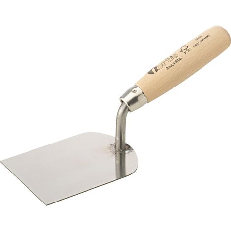 Stukkateurspachtel 80mm rostfrei Bauqualität FORTIS