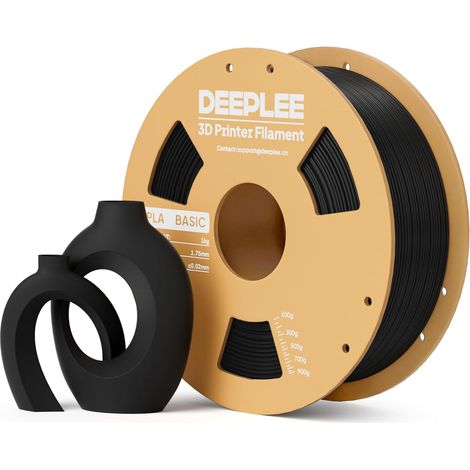 Filament PLA Basic 1.75mm Noir 1kg (1/5)