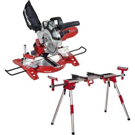 Einhell TC-MS 2112 Crosscut Mitre Saw 210mm 1600W 240V + 1610 Leg Stand 4300295 (1/5)