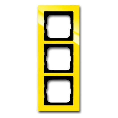 Cadre 3 Poussoirs Jaune 2CKA001754A4336 ABB 586126