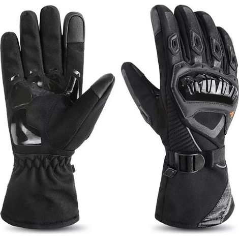 avec Armure Dure aux Articulations - pour écran Tactile de Sports Motorisés à Articulations Dures - d'équitation en Cuir pour Hommes et Femmes (1/5)