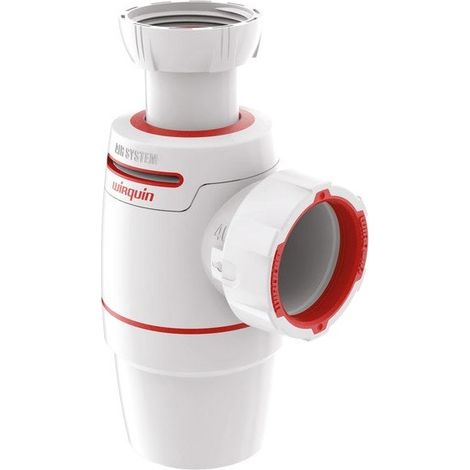 Sifón de aire Neo para fregadero D40, cero fugas, ruido y olor WIRQUIN WIRQUIN