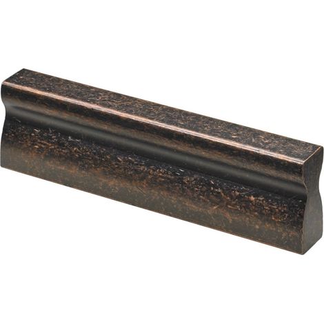 Hettich Möbelgriff Aluminium brüniert 10,0 x 78,0 x 23,0 mm - 1 Stück Möbelgriff