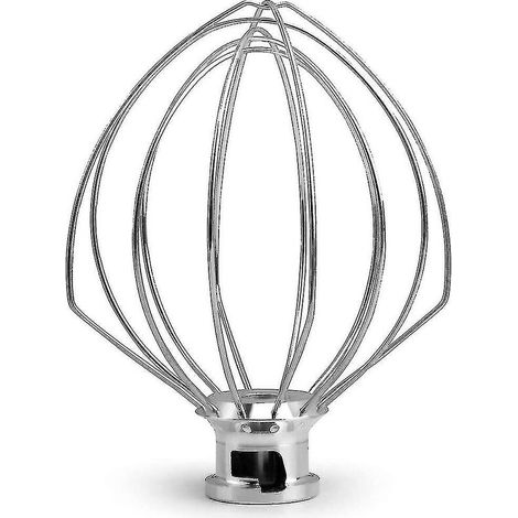 Fouet en acier inoxydable CREA 5k452ww pour machine de cuisine Kitchenaid