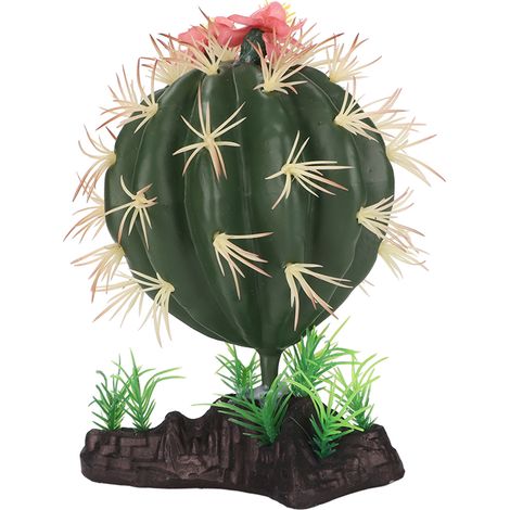 Décoration de cactus pour reptiles, plantes cactus ornementales pour aquarium, terrarium à reptiles (1/5)