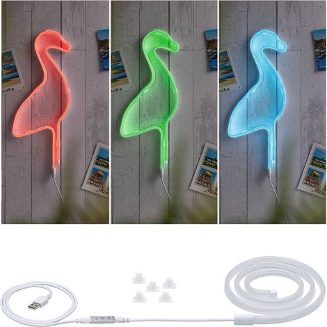 Paulmann 70557 Neon Colorflex USB Strip 1m 5W RGB mit USB-Anschluss (1/5)