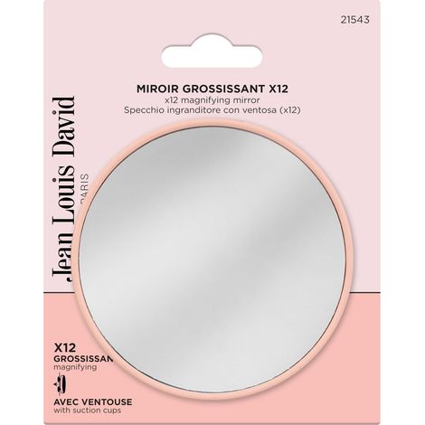 Miroir Grossissant X12 - Avec Ventouses Pour Fixation Murale (1/3)