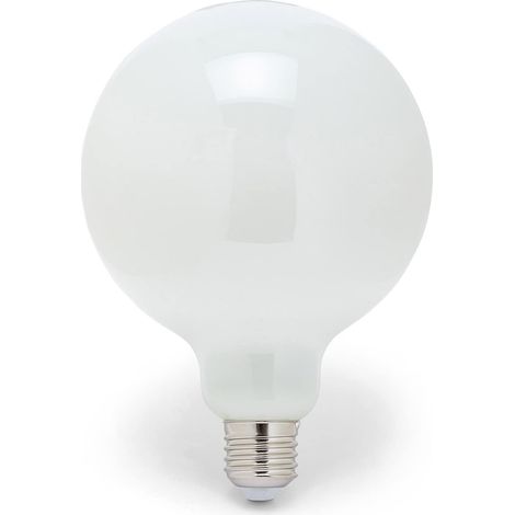 Velamp lampadina LED a filamento diffusore Opal - Forma a Globo (G125) - Attacco a vite grande (E27) - Potenza 18W Equivalenti 150W - Luminosità 2500ln - Temperatura colore 3000K (luce calda) (1/5)