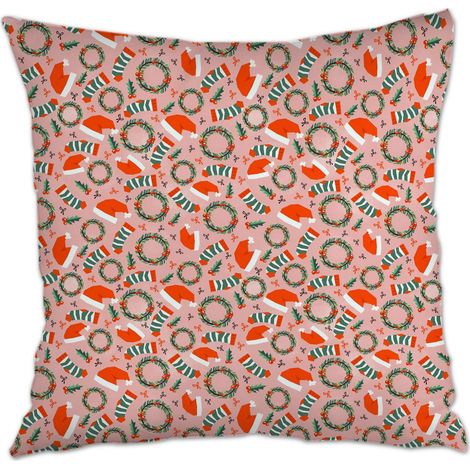 Housse de coussin carrée standard 45x45cm rustique pour décoration de Pâques pour la maison (1/5)