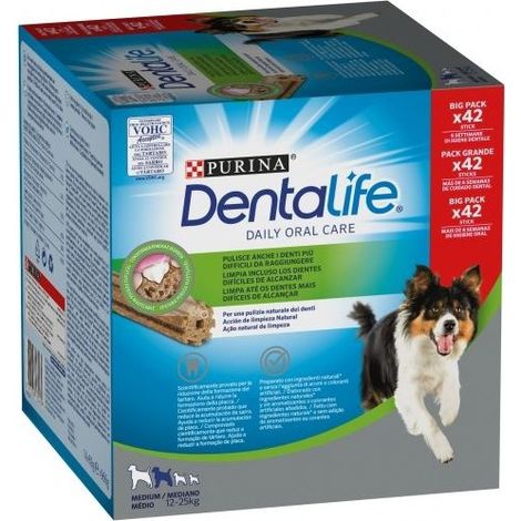 Dog Snack Dentalife Medium 12-25 kg Purina (1/3)