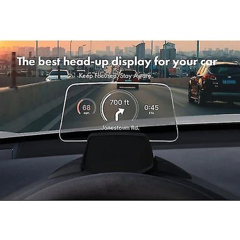 Affichage tête haute définition pour voiture, projecteur portable universel pour voiture