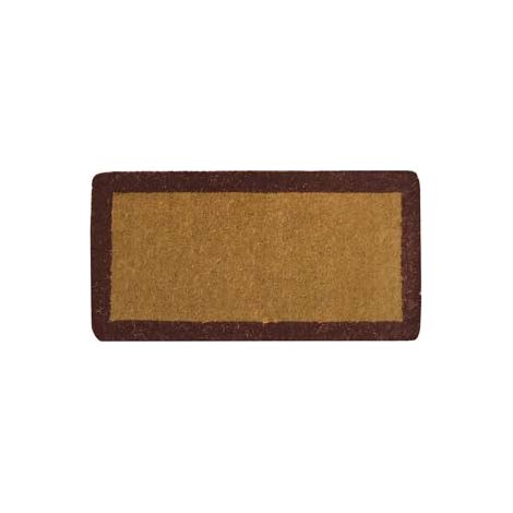 Zerbino a fascia marrone - spessore mm 38 - Misure: cm 50x100