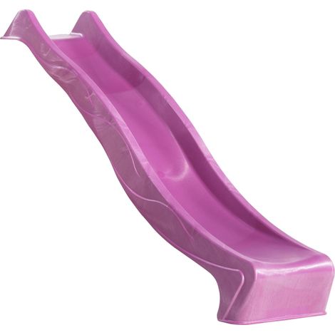 Toboggan rose en PEHD Rex 230cm Violet (1/4)