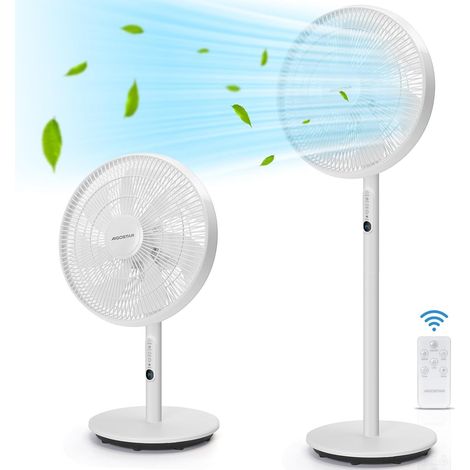Aigostar Sedate Ventilatore a piantana e da tavolo 7 pale silenziose 45W