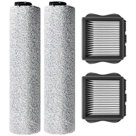 Brosse, rouleau et filtre de rechange pour aspirateur eau et poussière sans fil Tineco 1.0 - Pièces détachées pour autolaveuse de sols