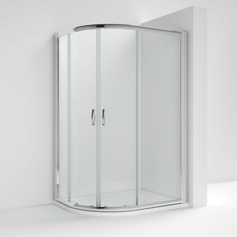 Nuie Ella Offset Quadrant Shower Enclosure 1200mm x 900mm - 5mm Glass (1/5)