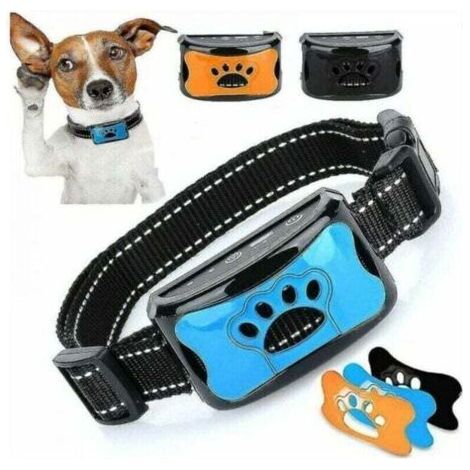 Collare antiabbaio 3 in 1 per cani: dispositivo per l'abbaio eccessivo, addestramento antiabbaio sicuro, innocuo e non crudele.
