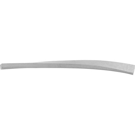 Barre hélicoïdale en acier tungstène 80x3.1x5.6mm pour fabrication de fraises à défoncer - lot de 6 pièces