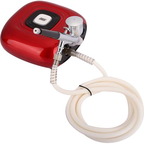 Sprayeur d'eau oxygénée à injection d'air pour visage et maison, rouge, prise UE 220V, brumisateur portatif (1/5)