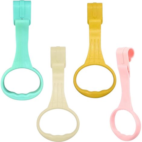 Crib Ring, 4 Pieces Multicolor Baby Bed Ring for Cot and Playpen Ring Baby Playpen Rings (B) (1/5)