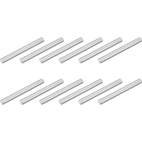 12pcs M5x50mm Goupille Cylindrique Étagère, Goujons Cylindriques Acier Inoxydable 304, Support Cheville d'Étagère Fixation pour Fabrication Industrie Mécanique Installation Meuble (1/5)