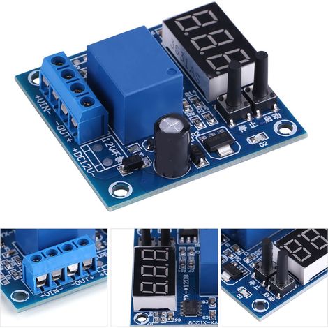 YXX1208 Batterieunterspannungsschutzmodul, automatische Ladewiederherstellung, Überspannungsschutzplatine, 12V-Steuermodul (1/5)