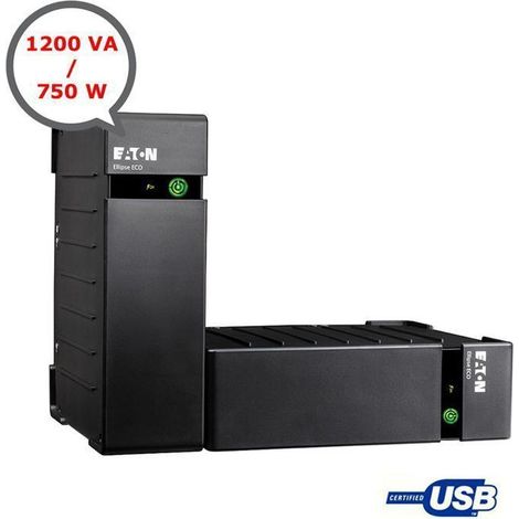 Onduleur Eaton UPS 8 prises ELLIPSE ECO 1200 USB FR (1/10)
