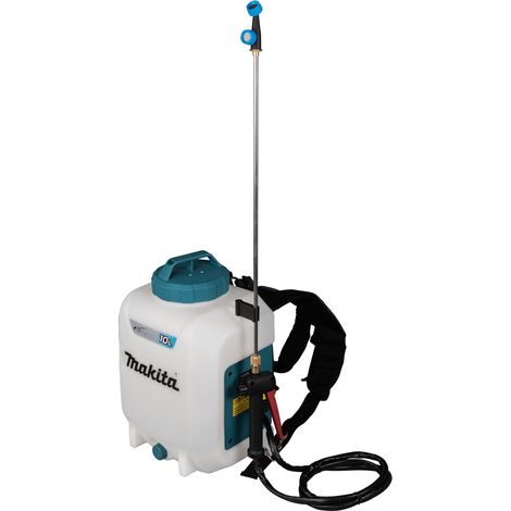 Pulverizador dorsal MAKITA de 10l con batería LXT 18V (sin batería ni cargador)