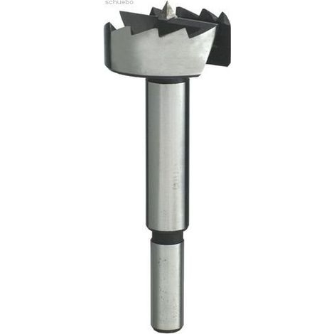 Broca Forstner Heller 38 mm Plata 90 mm de Longitud
