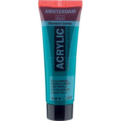 Colore acrilico Amsterdam 20 ML Verde Ftalo