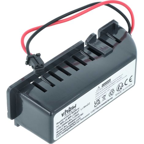 vhbw Pile compatible avec Mitsubishi MelServo MR-J3-A4 servo-amplificateur (2000mAh, 3,6V, Li-MnO2)